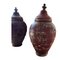 Terracotta Vases with Lids, Set of 2 9