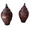 Terracotta Vases with Lids, Set of 2 11