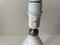 Cocoon Tischlampe aus weißem Glas von Peter Svarrer von Holmegaard 5