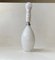 Lámpara de mesa Cocoon de vidrio blanco de Peter Svarrer de Holmegaard, Imagen 4