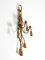 Large Mid-Century Italian Regency Gilt Iron Wall Candleholder from Li Puma Firenze, 1960s, Image 3