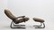 The Panter Reclining Armchair & Ottoman from Westnofa, 1970s, Set of 2, Image 4