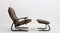 The Panter Reclining Armchair & Ottoman from Westnofa, 1970s, Set of 2, Image 5