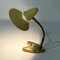 Yellow Desk Lamp with Brass Base from Josef Brumberg, 1960s, Image 3