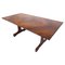 Mid-Century Modern Wooden Dining Table, Italy, 1970s, Image 1