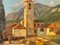 Umberto Montini, Paesaggio, Olio su tavola, Incorniciato, Immagine 3
