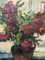 Nicola Sponza, Flowers, Oil Painting on Canvas, 20th Century, Framed 3
