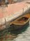Gino Salviati, Rio De SM Formosa, Venecia, siglo XX, óleo sobre lienzo, Enmarcado, Imagen 4