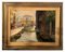 Gino Salviati, Rio De S. M. Formosa, Venice, 20th Century, Oil on Canvas, Framed 1