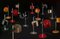 Lampes de Bureau Mini Coupe par Joe Colombo pour Oluce, Set de 4 7