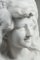 19th Century Bust of Young Woman in Carrara Marble, 1890s, Image 14