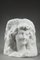 19th Century Bust of Young Woman in Carrara Marble, 1890s 2