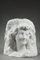 19th Century Bust of Young Woman in Carrara Marble, 1890s, Image 2