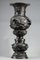 Large Bronze Vase Sculpted with Chimeras, Dragons, Birds of Frey and Phoenix, 1890s 3