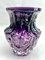 Violette Vase von Ingrid Glas, 1970er 3