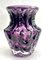 Vase in Purple from Ingrid Glas, 1970s 5