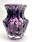 Violette Vase von Ingrid Glas, 1970er 5