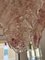 Lampadario con bocciolo di rosa di Murano, anni '80, Immagine 9