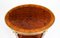 19th Century French Walnut Parquetry Oval Occasional Side Table 3