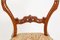 19th Century Victorian Walnut Cabriole Dining Chairs, Set of 6, Image 9