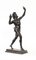 Große Bronze des Pan Dancing Musée De Naple, 1870er 15