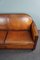 Art Deco Leather 2.5-Seater Sofa 9