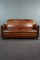 Art Deco Leather 2.5-Seater Sofa 2