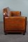 2,5-Sitzer Art Deco Ledersofa 3