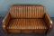 Vintage Art Deco Ledersofa 6