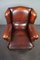 Warm Brown Leather Armchair 6