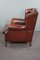 Warm Brown Leather Armchair 5