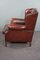 Warm Brown Leather Armchair, Image 5