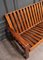 Wooden Slatted Sofabed, 1980s 3