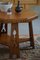Tavolino ottagonale Art Déco in quercia, Danimarca, anni '30, Immagine 11