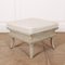 French Painted Upholstered Stool, 1890s, Image 2
