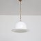 Lámpara colgante de cristal de Murano, Italia, años 70, Imagen 1