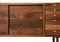 Chip Carved Walnut Sideboard with Sliding Doors by Michael Rozell 4