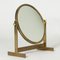 Midcentury Modern Brass Table Mirror from Hi-Gruppen, 1950s 1