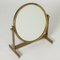 Midcentury Modern Brass Table Mirror from Hi-Gruppen, 1950s 3