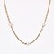 Modern Cultured Pearls Convict Mesh 18 Karat Yellow Gold Choker Necklace, Image 5