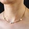 Modern Cultured Pearls Convict Mesh 18 Karat Yellow Gold Choker Necklace, Image 10
