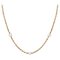 Collier ras de cou en or jaune 18k Perles de culture Convict Mesh 3