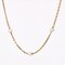 Modern Cultured Pearls Convict Mesh 18 Karat Yellow Gold Choker Necklace, Image 6