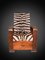 Art Deco Holzsessel mit klappbarer Rückenlehne und Zebrafell Kissen, 2er Set 10