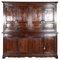 Large 19th Century George III English Oak & Fruitwood Housekeepers Cupboard, 1790s 1