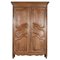 Large 19th Century French Fruitwood Armoire, 1820s, Image 1