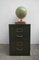 Vintage Olive Green Metal Filing Cabinet from Roneo, Image 2