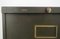 Vintage Olive Green Metal Filing Cabinet from Roneo, Image 7