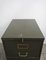 Vintage Olive Green Metal Filing Cabinet from Roneo, Image 6