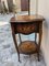 Vintage Table with Drawer and Floral Inlays, 1960s 8